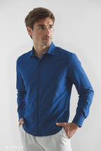 Camisa Sutton de tela premium – Slim Fit