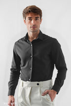 Camisa Sutton de tela premium – Slim Fit