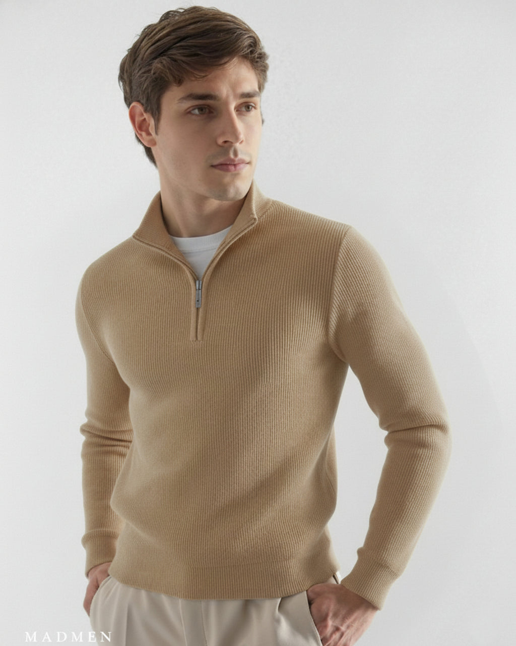 Bleecker Sweater Semi Cierre - Regular Fit