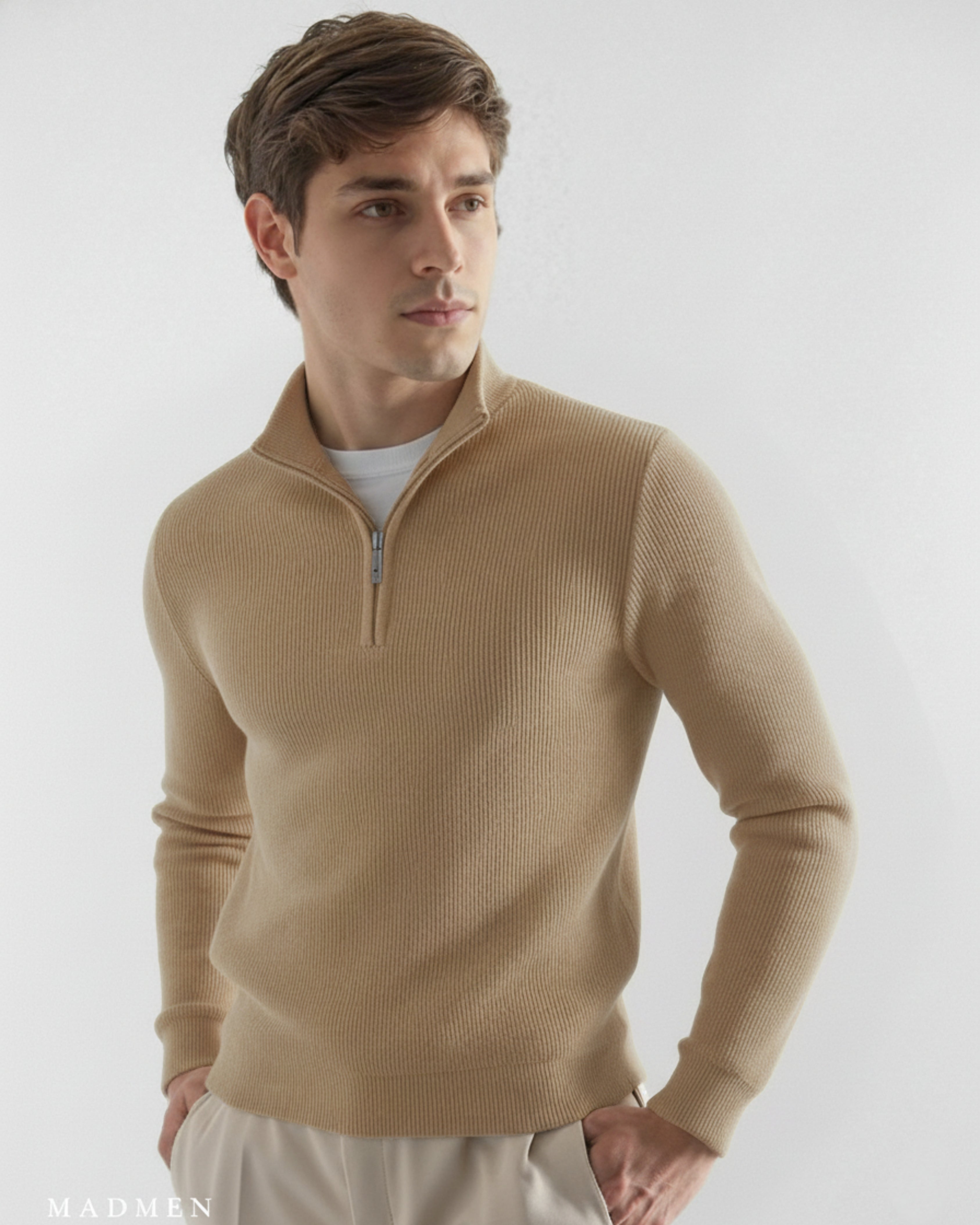 Bleecker Sweater Semi Cierre - Regular Fit