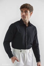 Camisa Sutton de tela premium – Slim Fit
