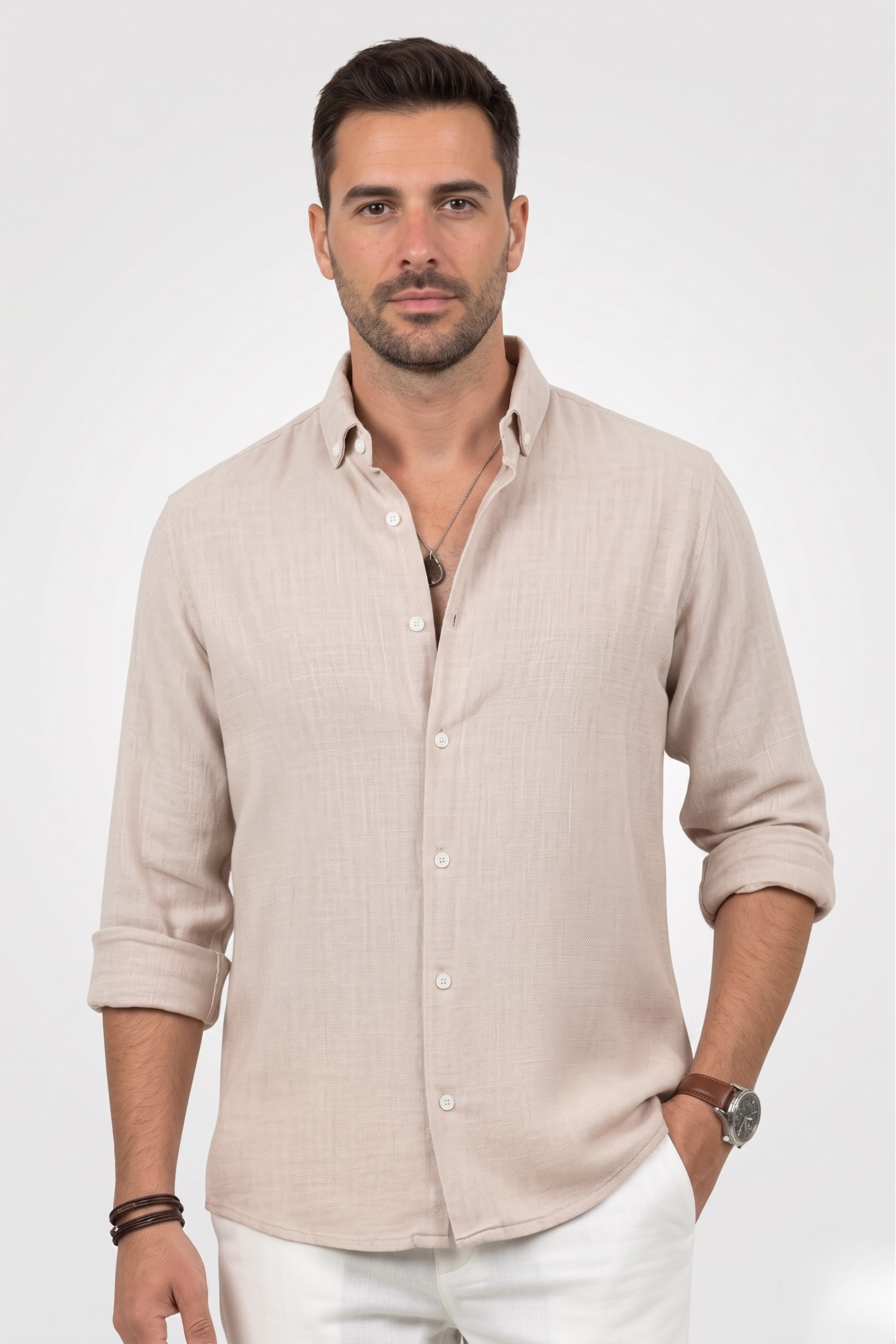 Camisa Siciliana de Lino – Dolce Vitta