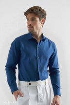 Camisa Sutton de tela premium – Slim Fit