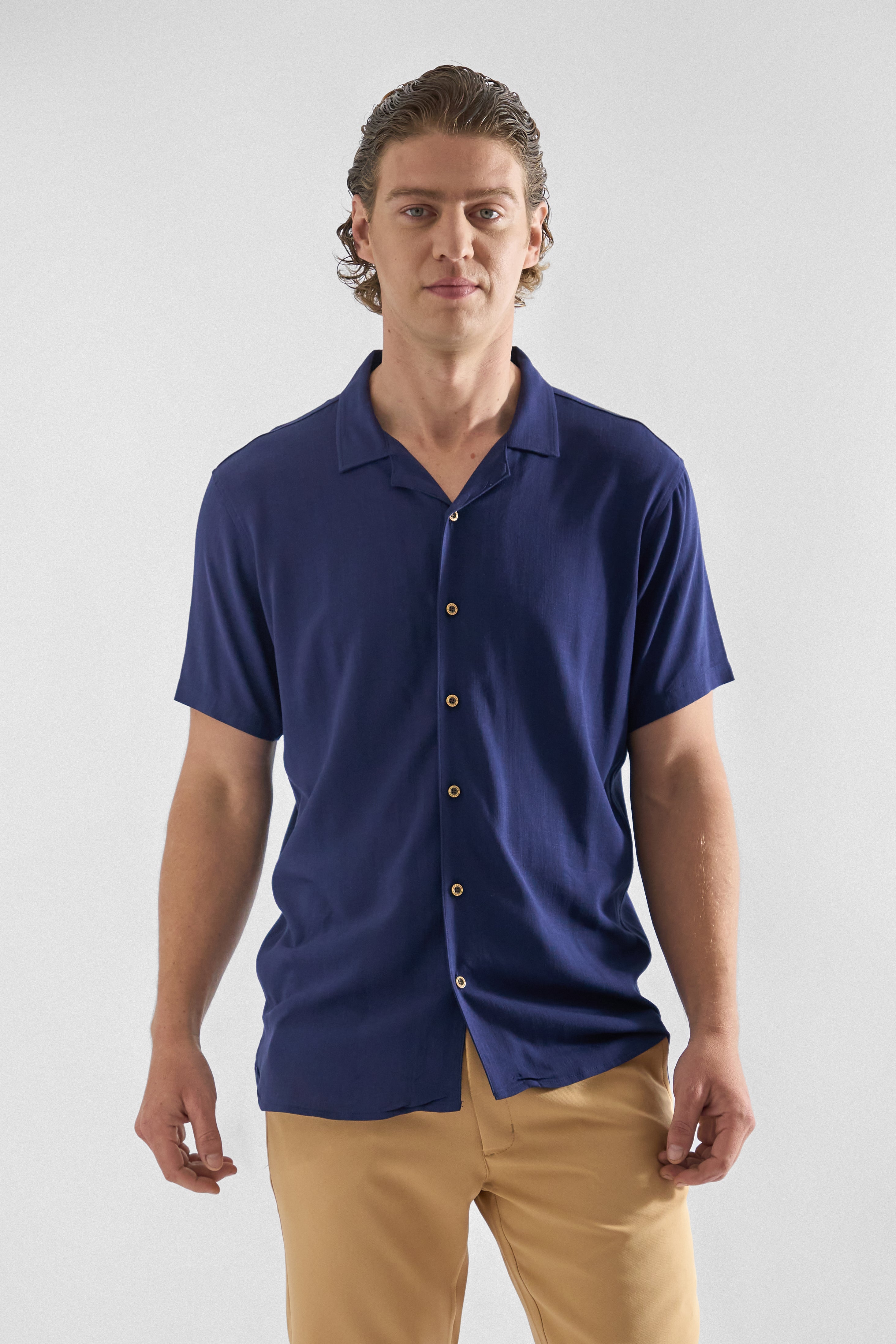Camisa Cuello Cubano