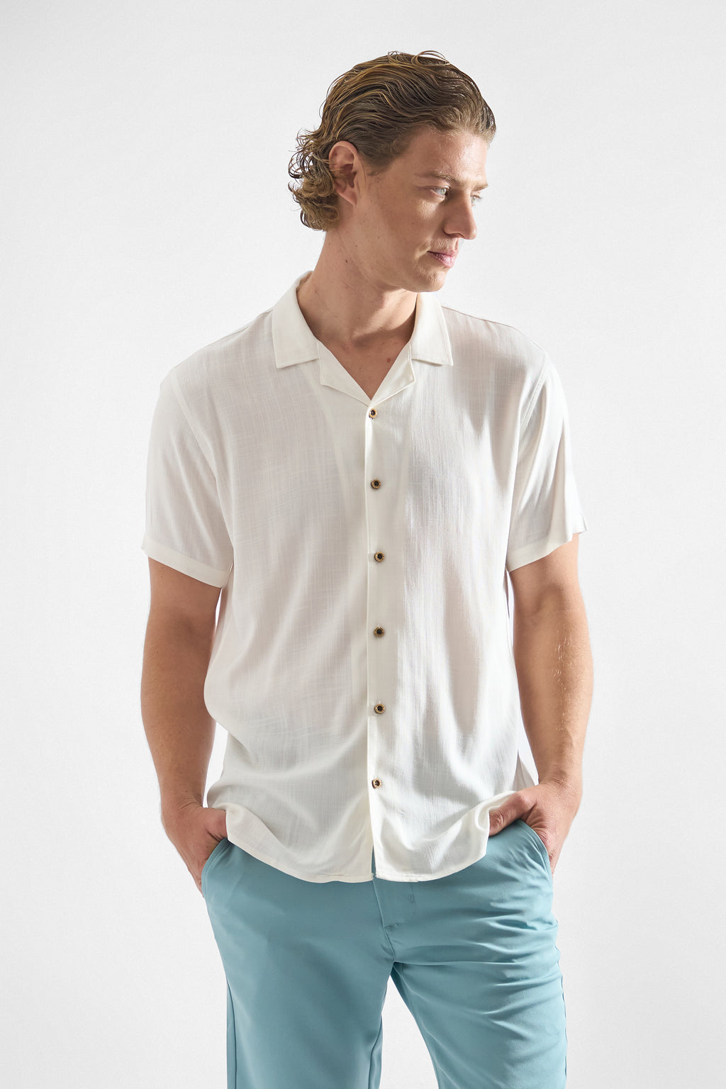 Camisa Cuello Cubano