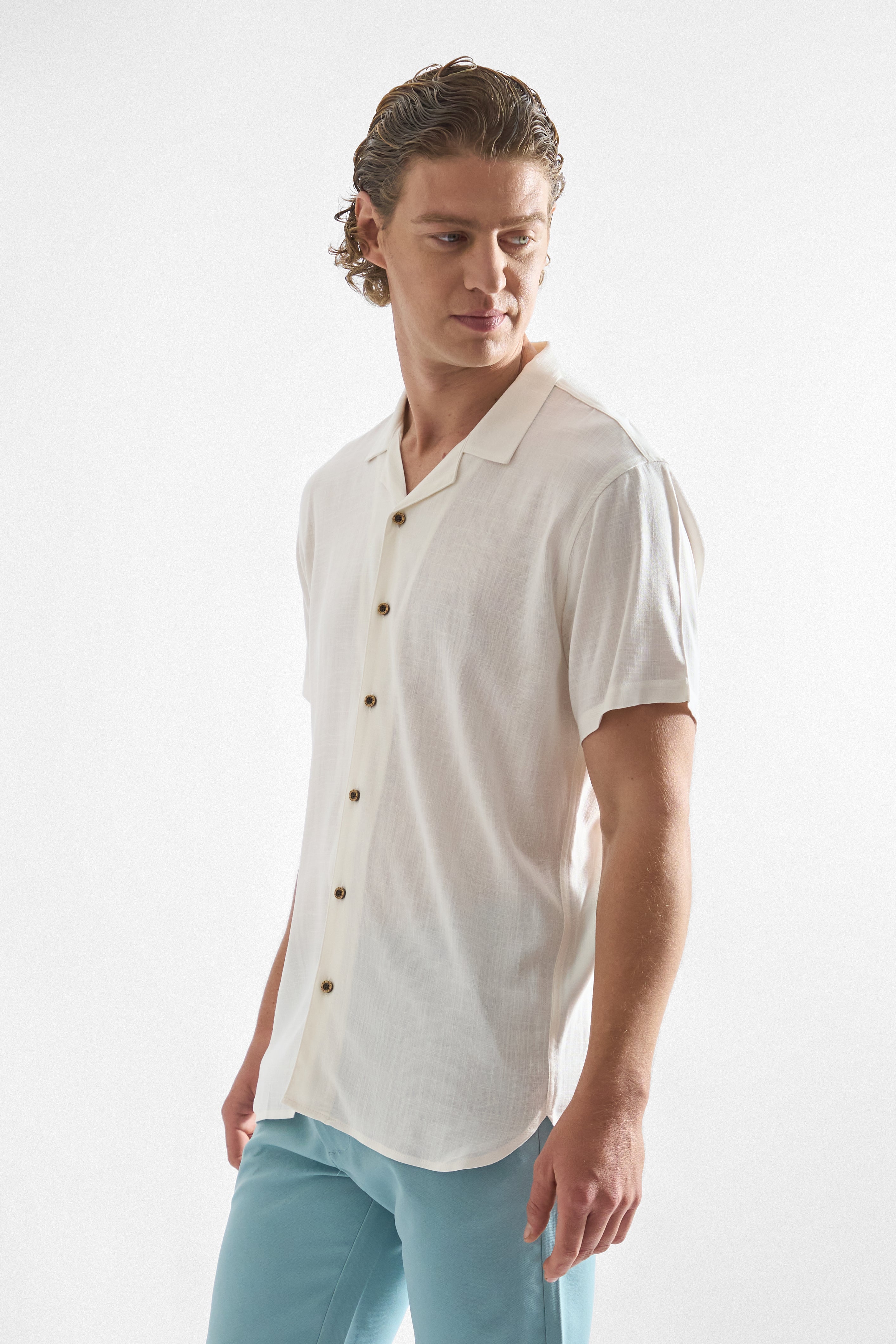Camisa Cuello Cubano
