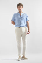 Camisa de Lino Manga Corta