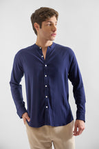 Camisa de Lino Manga Larga