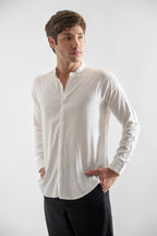 Camisa de Lino Manga Larga