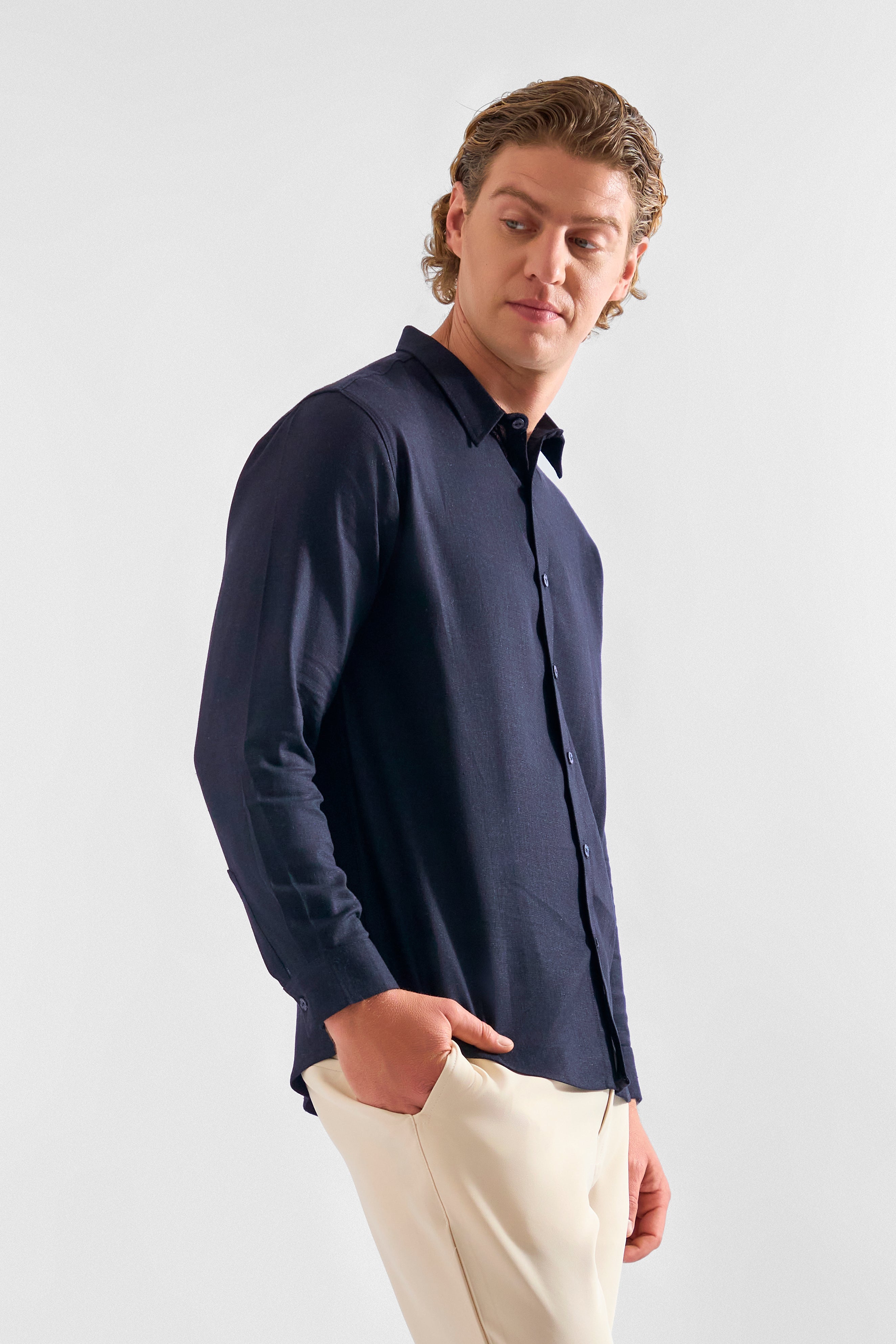 Camisa Lino Rococo