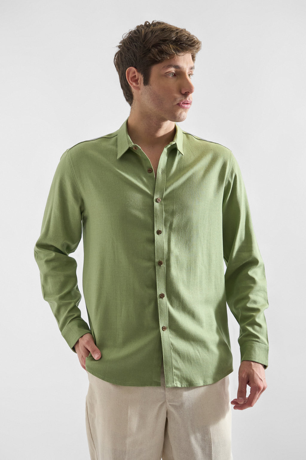 Camisa Lino Rococo