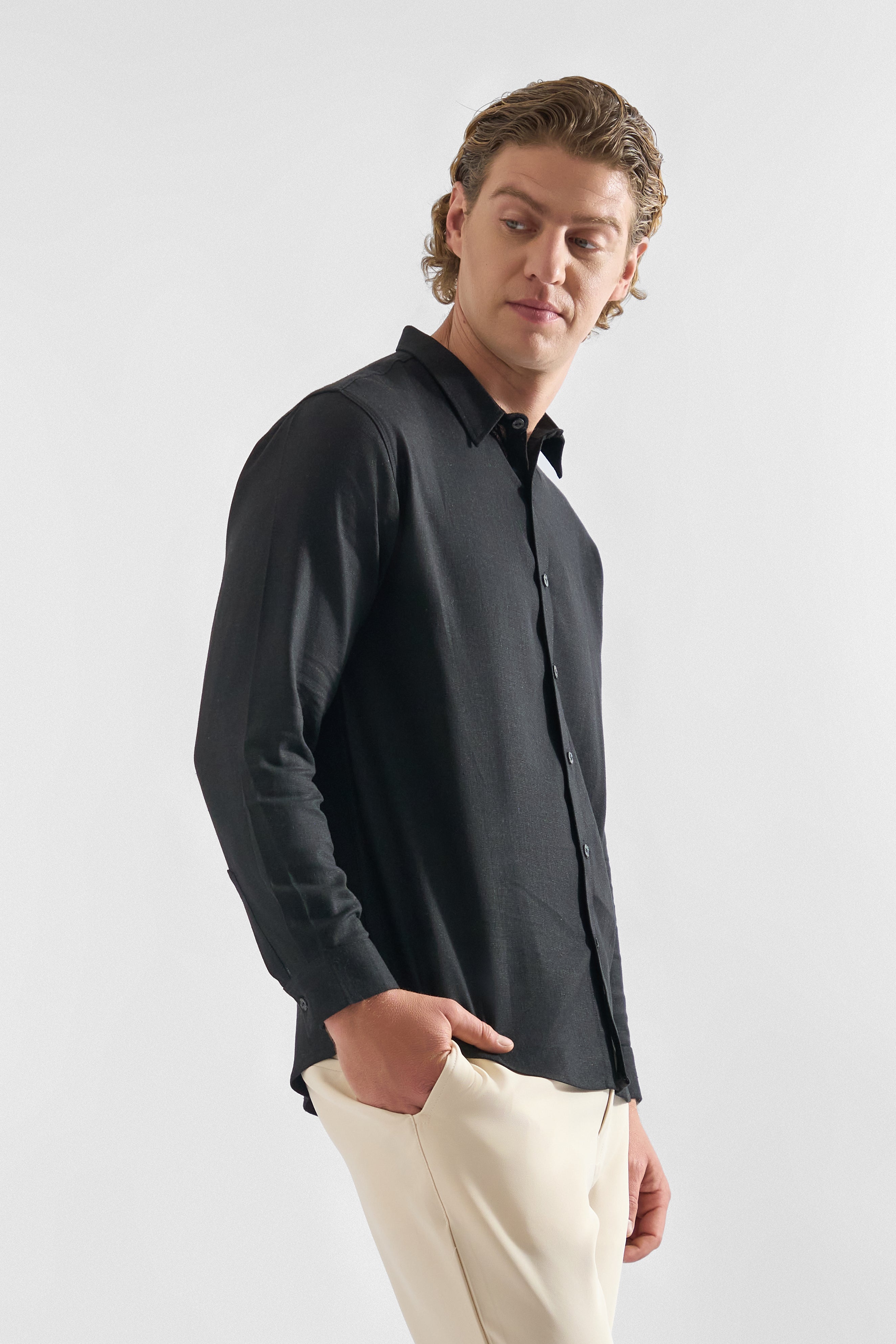Camisa Lino Rococo