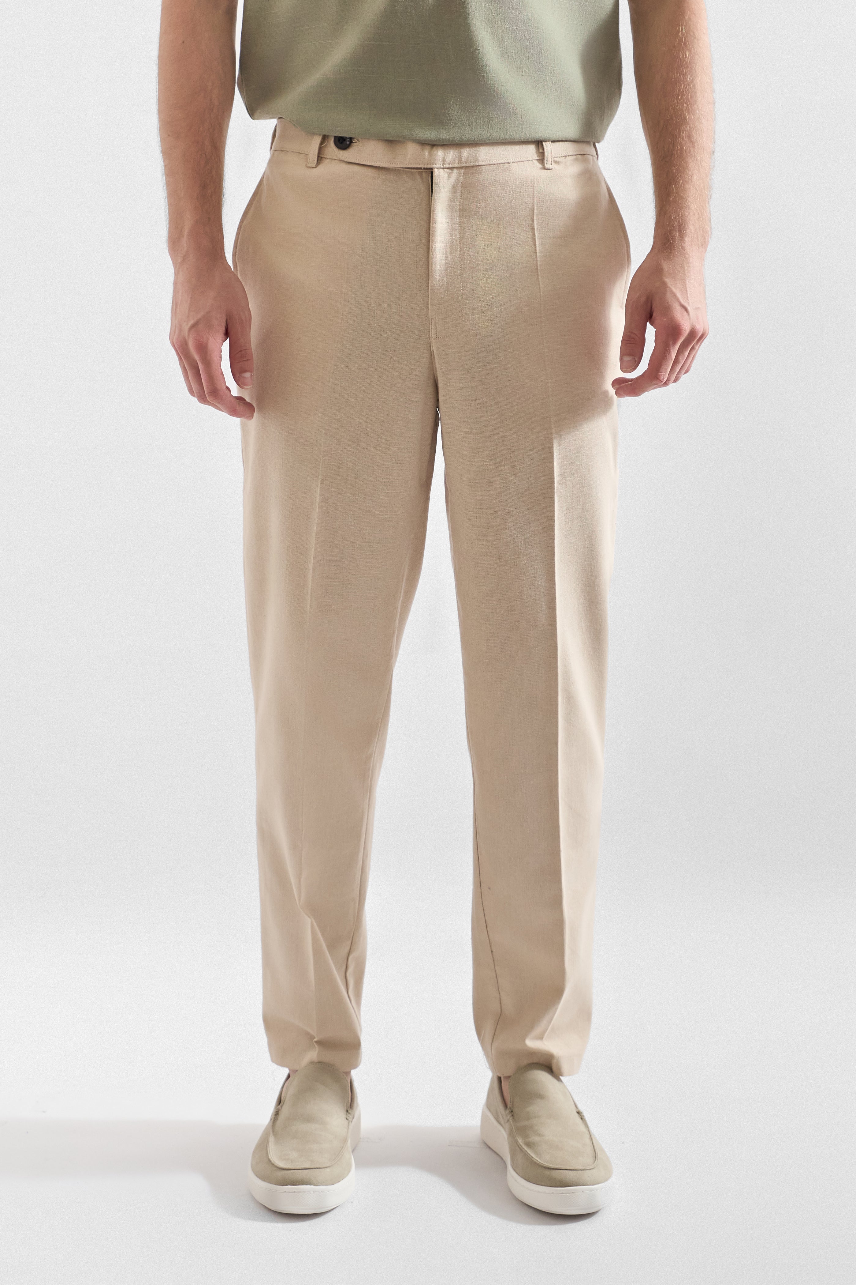 Pantalones de Lino Old Money – Mediterranean