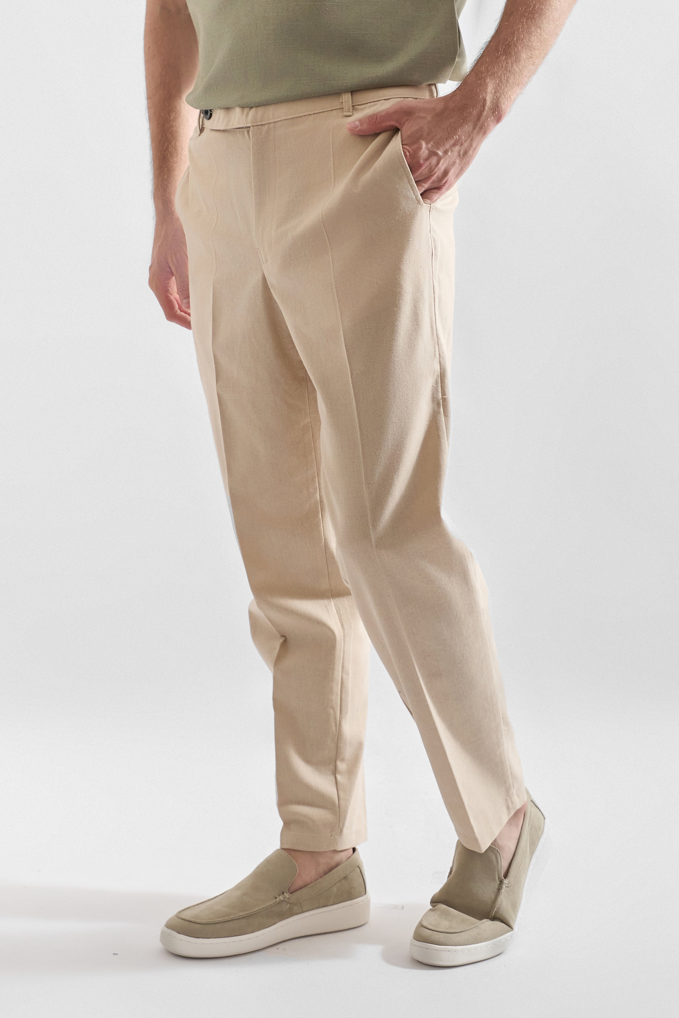 Pantalones de Lino Old Money – Mediterranean
