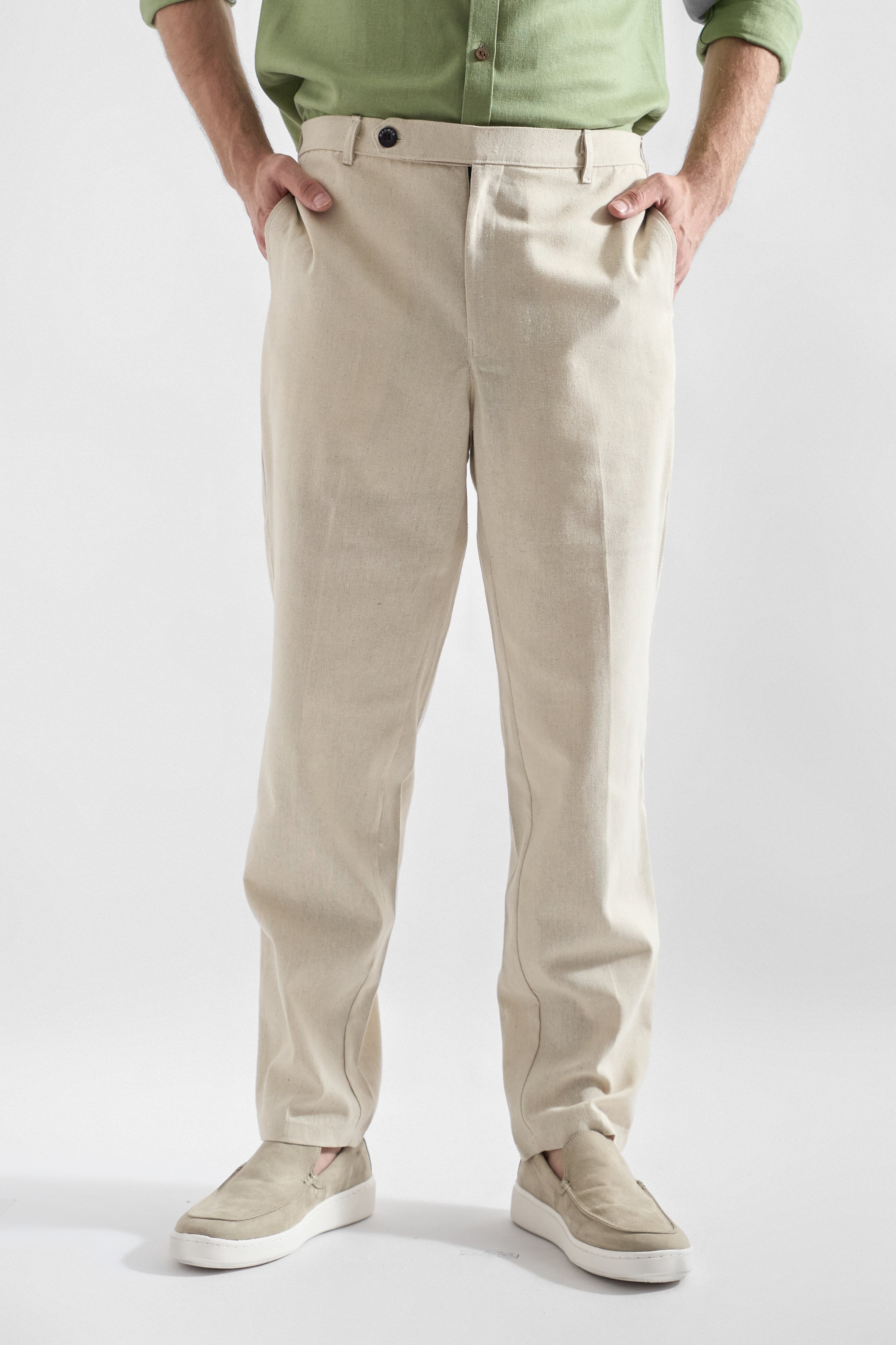 Pantalones de Lino Old Money – Mediterranean