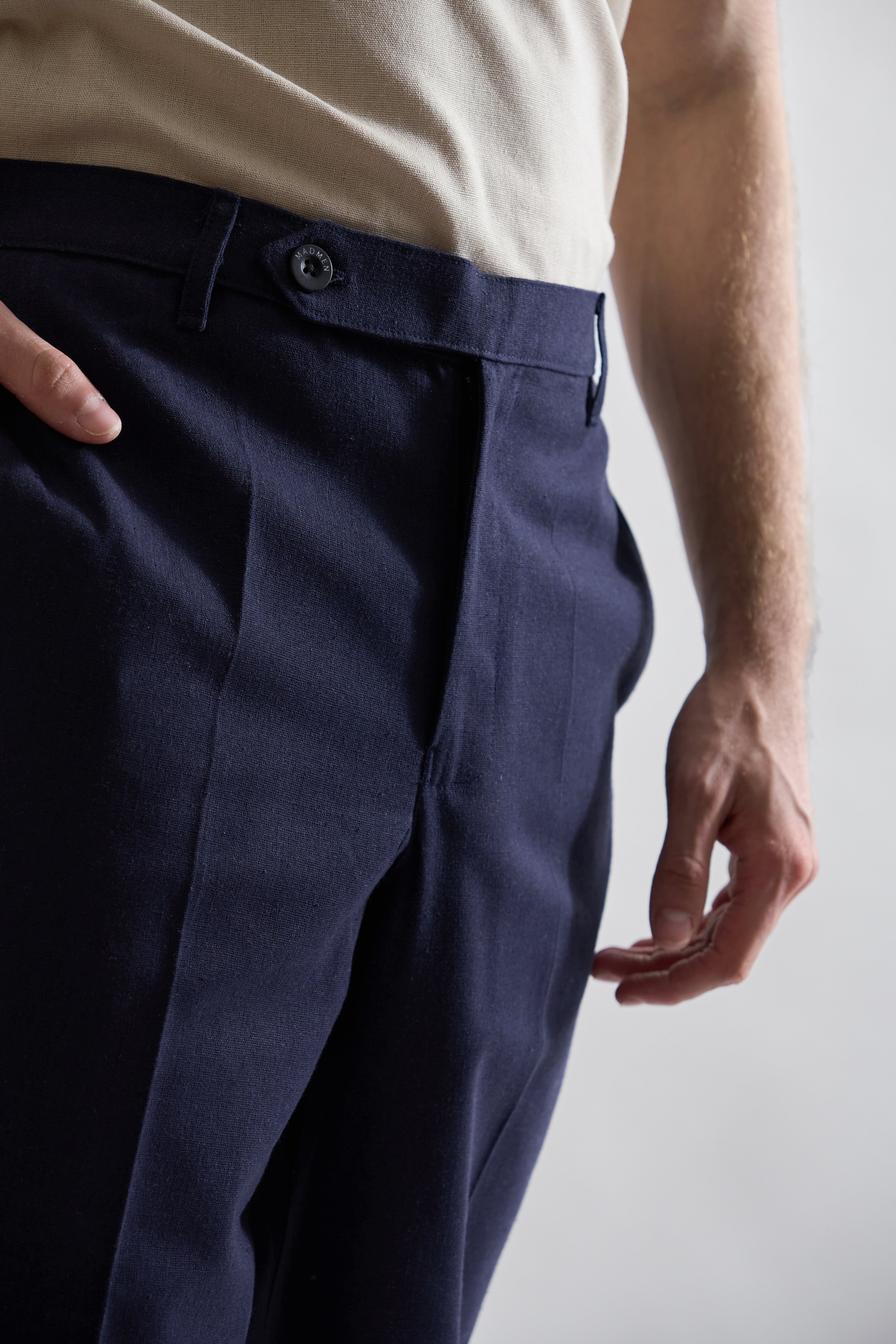 Pantalones de Lino Old Money – Mediterranean