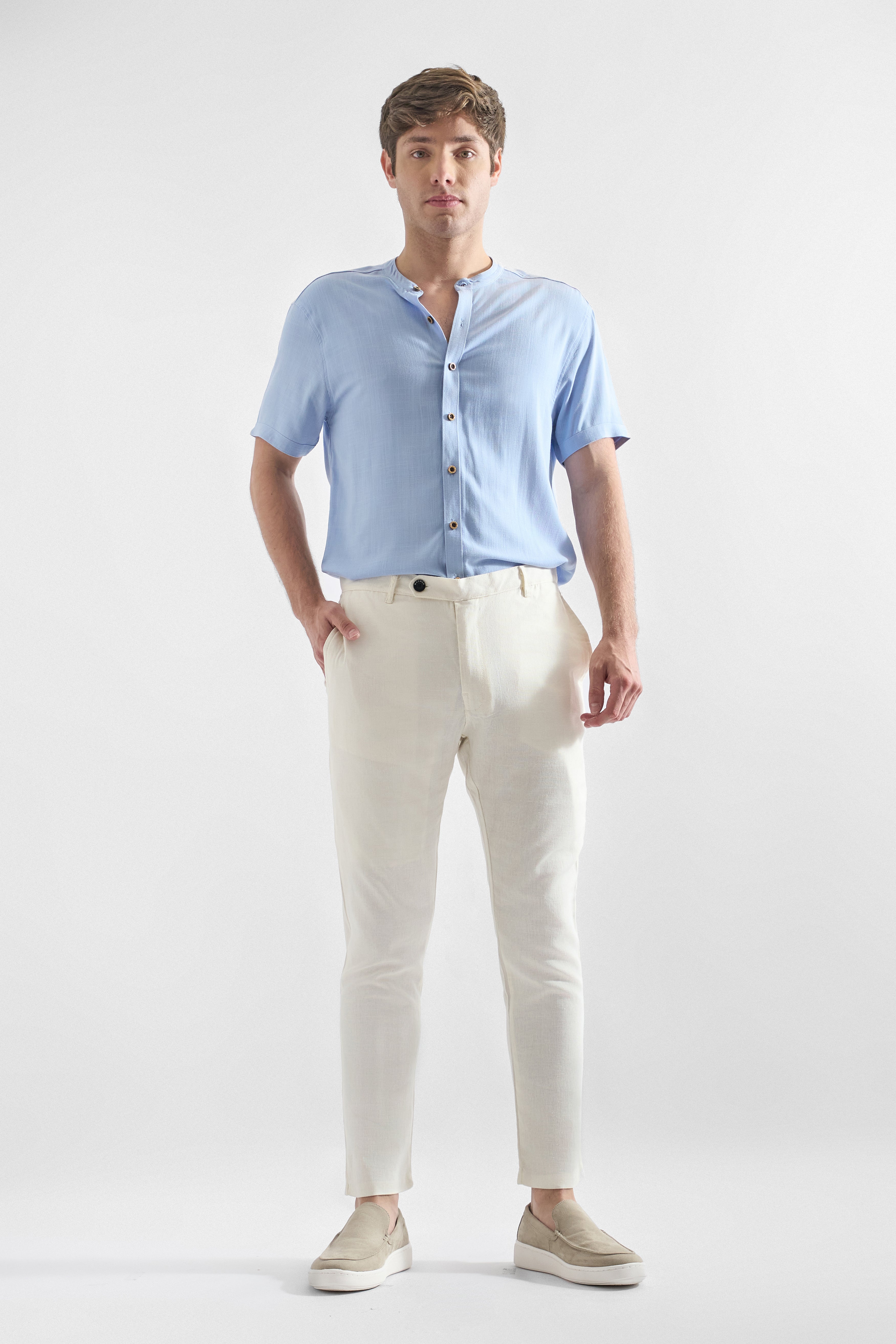 Pantalones de Lino 100% Natural – Colección Dansk Efterår