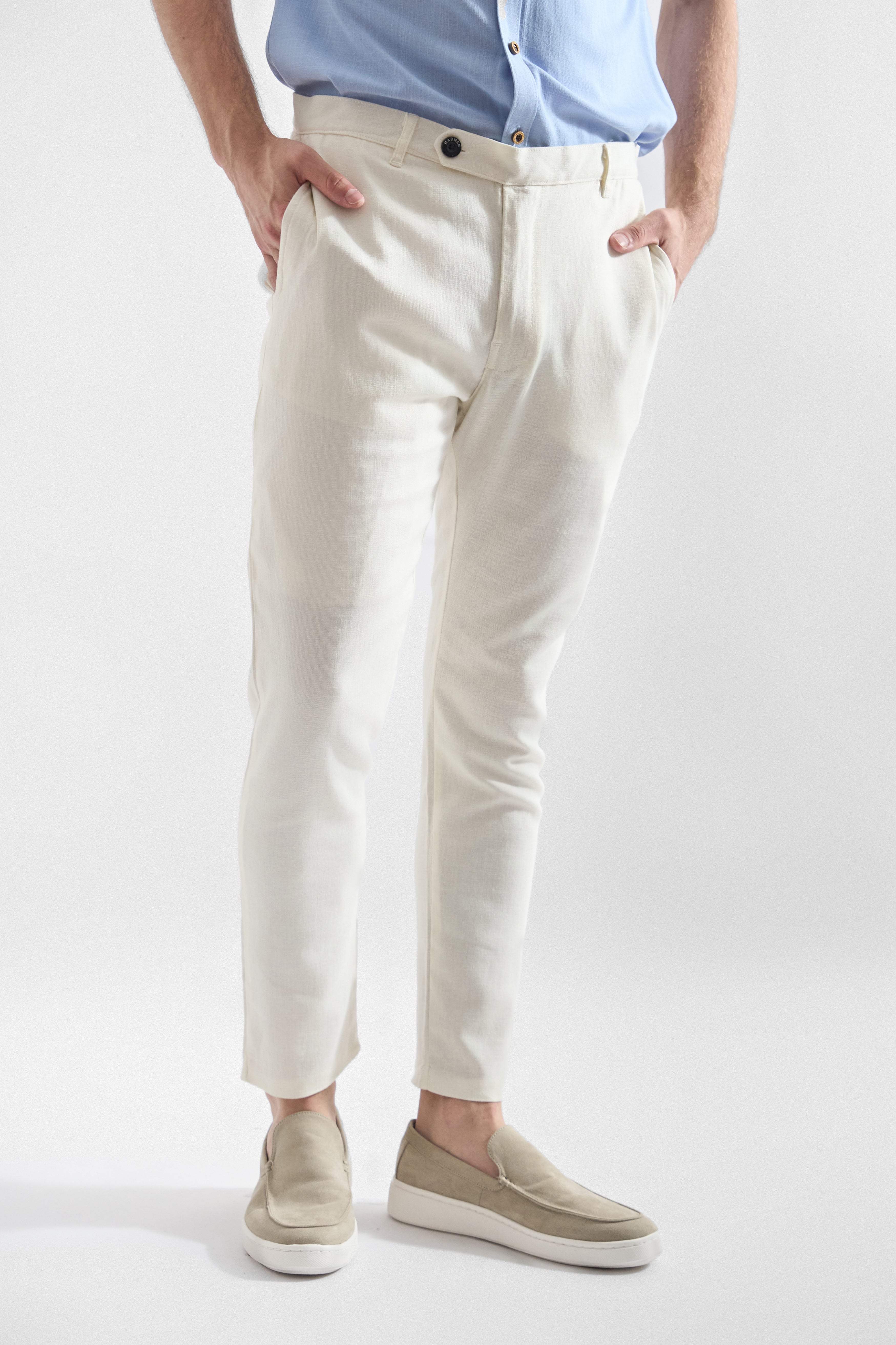 Pantalones de Lino 100% Natural – Colección Dansk Efterår