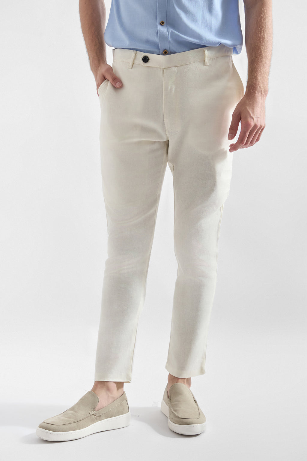 Pantalones de Lino 100% Natural – Colección Dansk Efterår