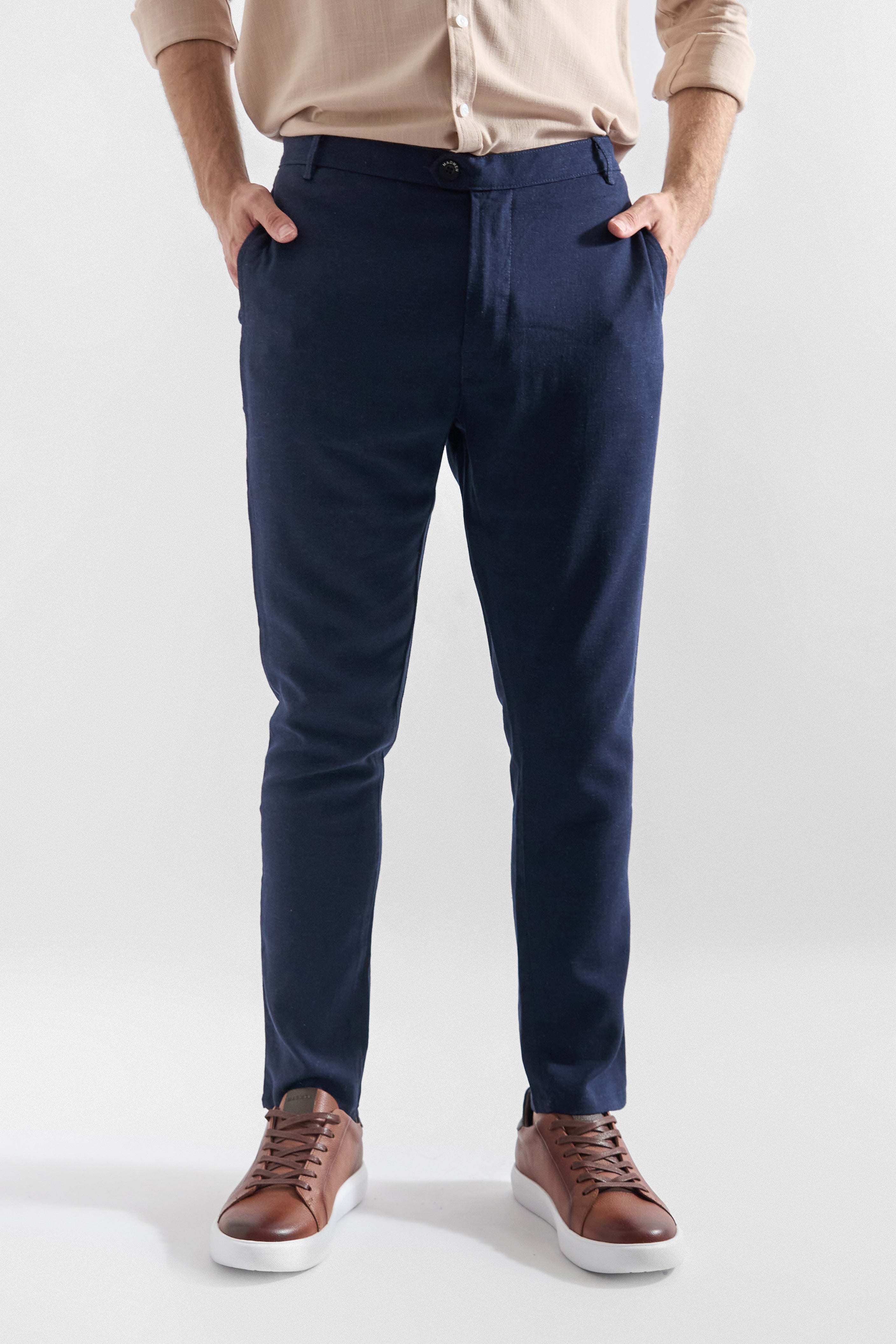 Pantalones de Lino 100% Natural – Colección Dansk Efterår