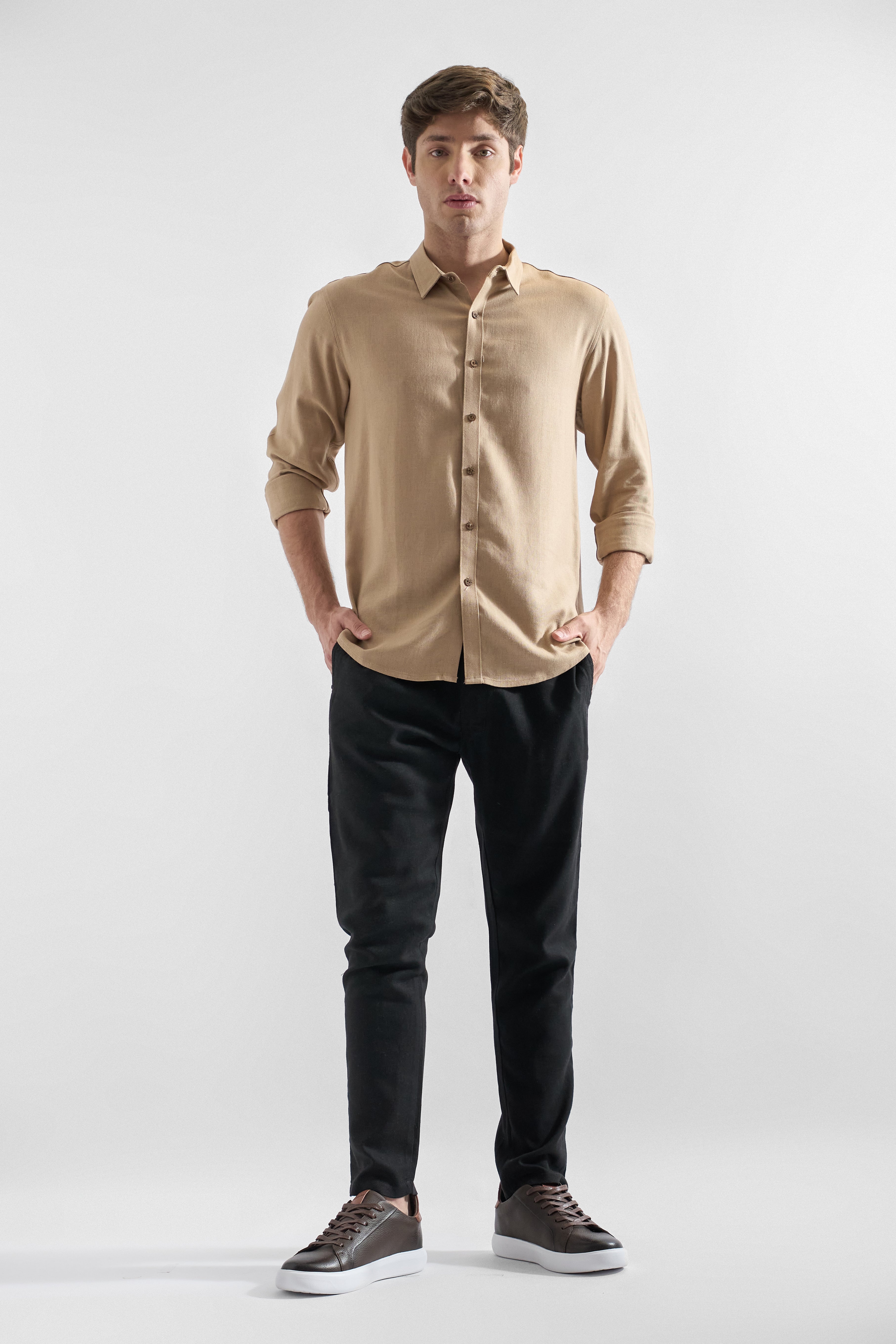 Pantalones de Lino 100% Natural – Colección Dansk Efterår
