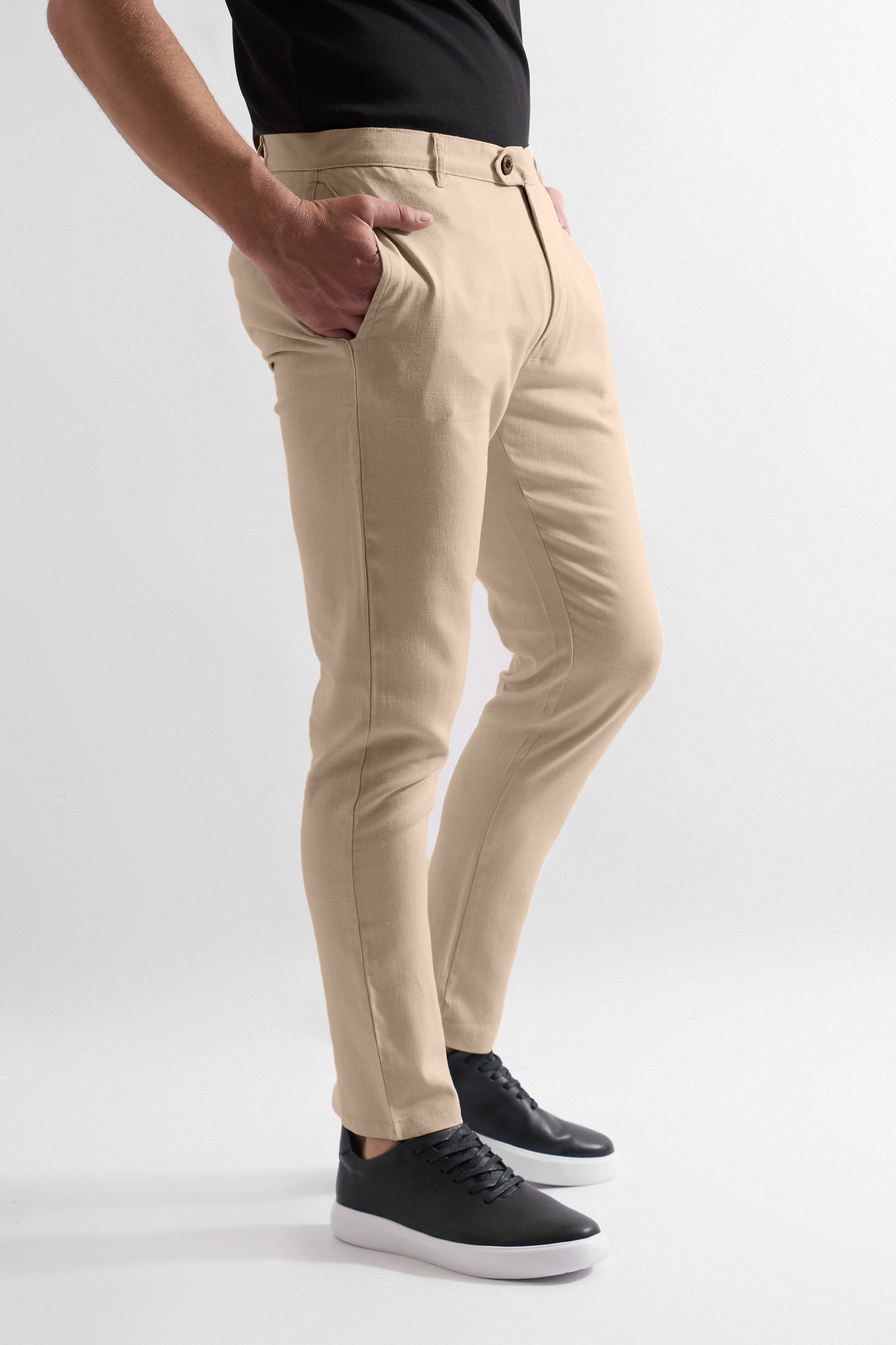 Pantalones de Lino 100% Natural – Colección Dansk Efterår