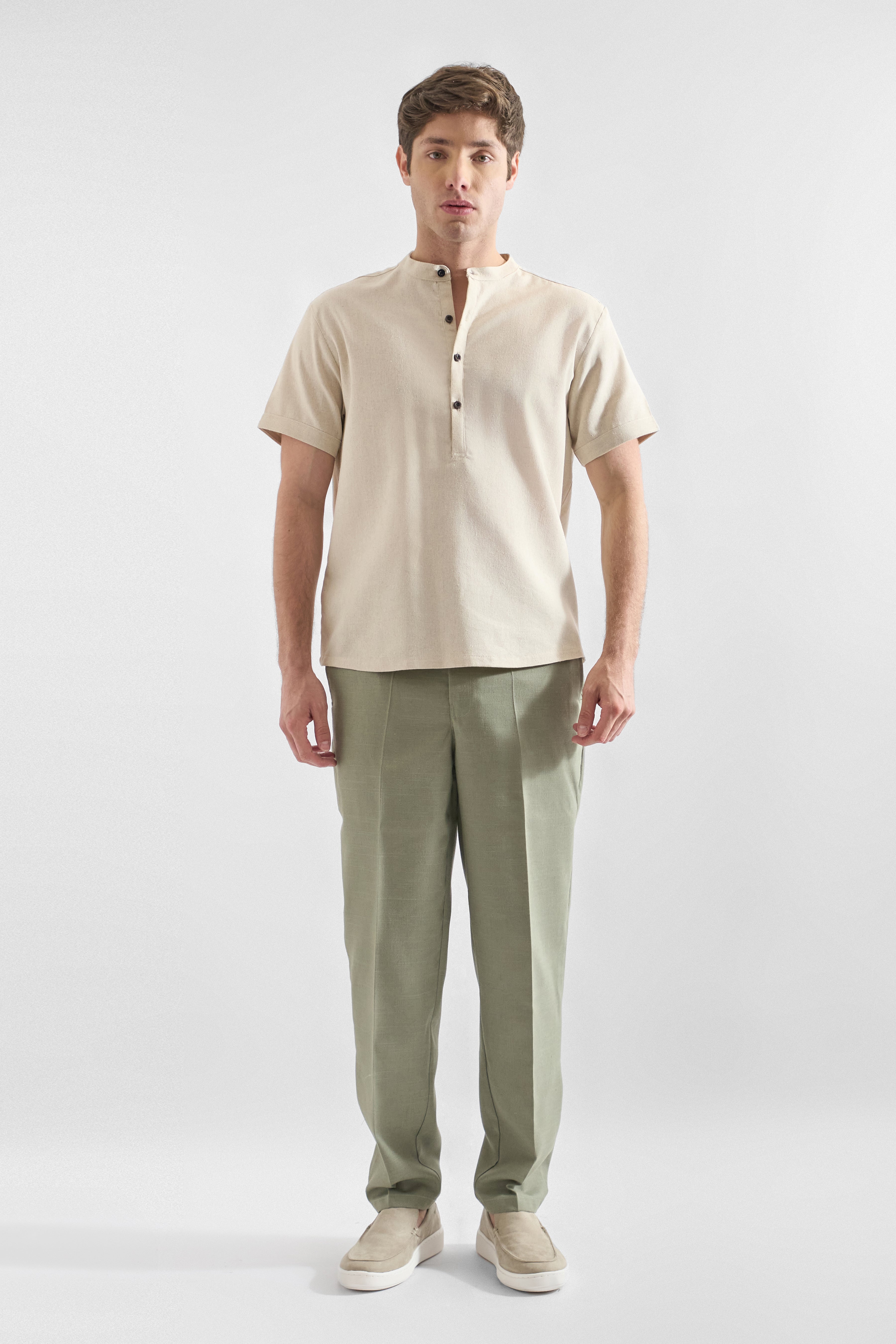 Polo de Lino - Mediterranean