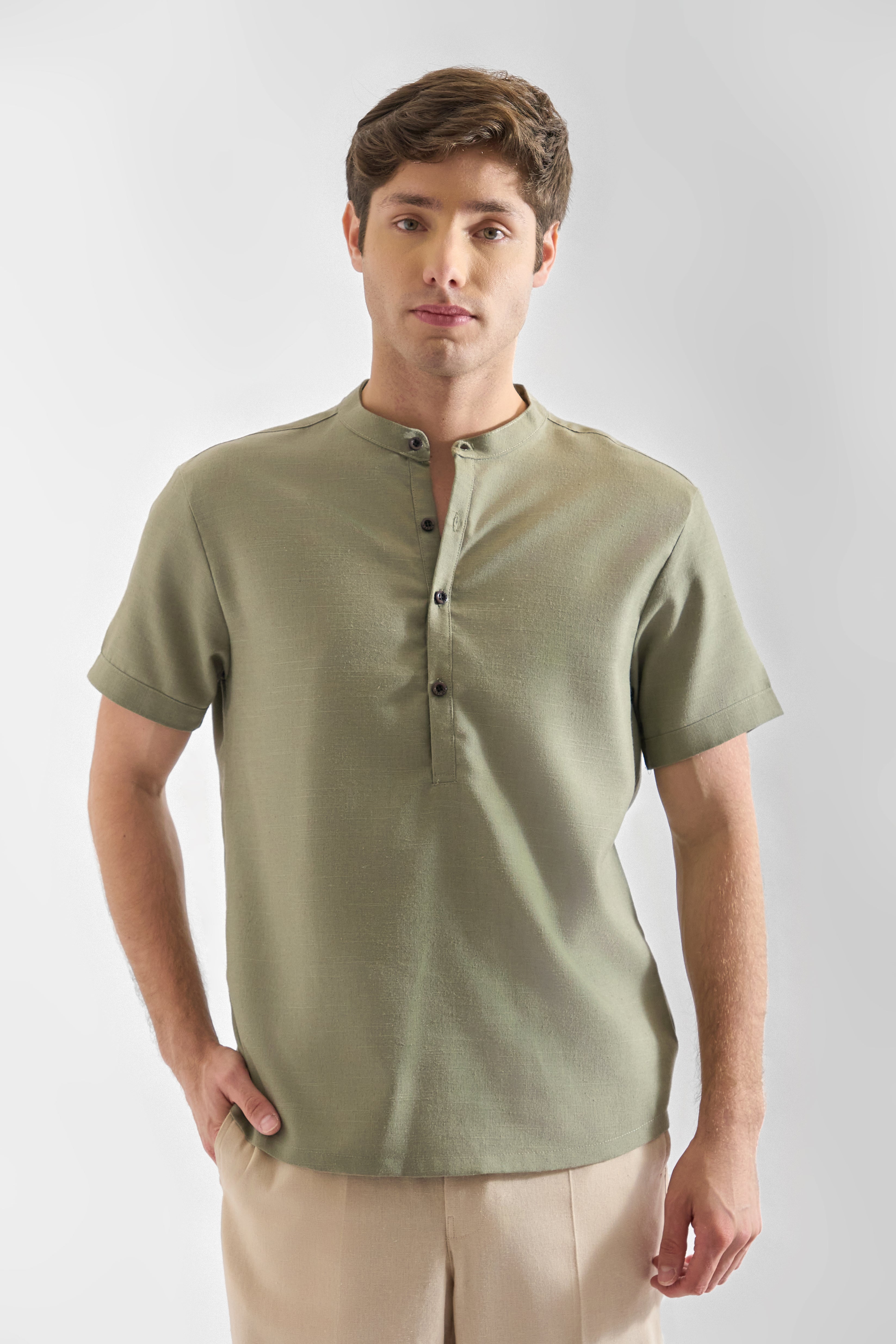 Polo de Lino - Mediterranean