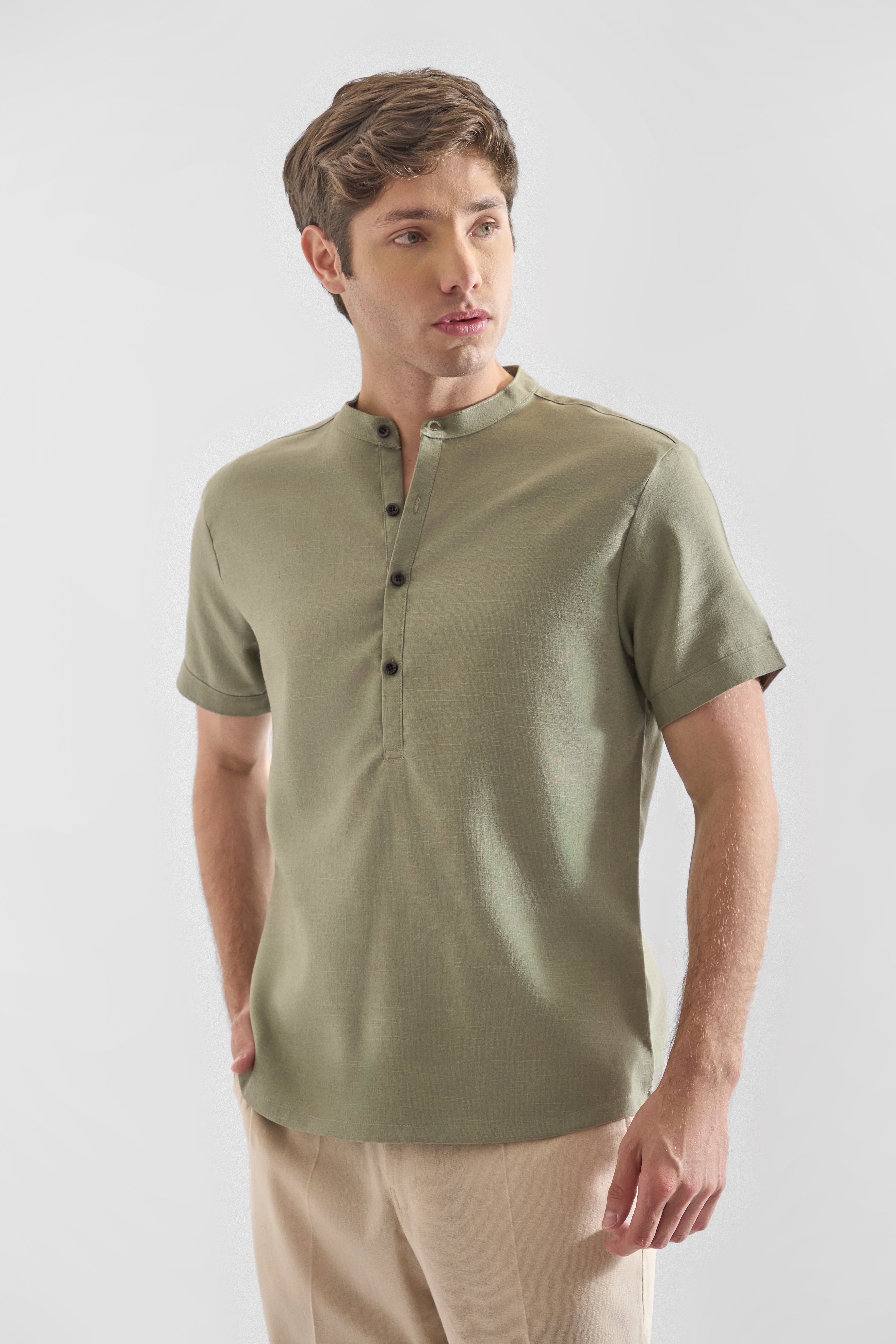 Polo de Lino - Mediterranean