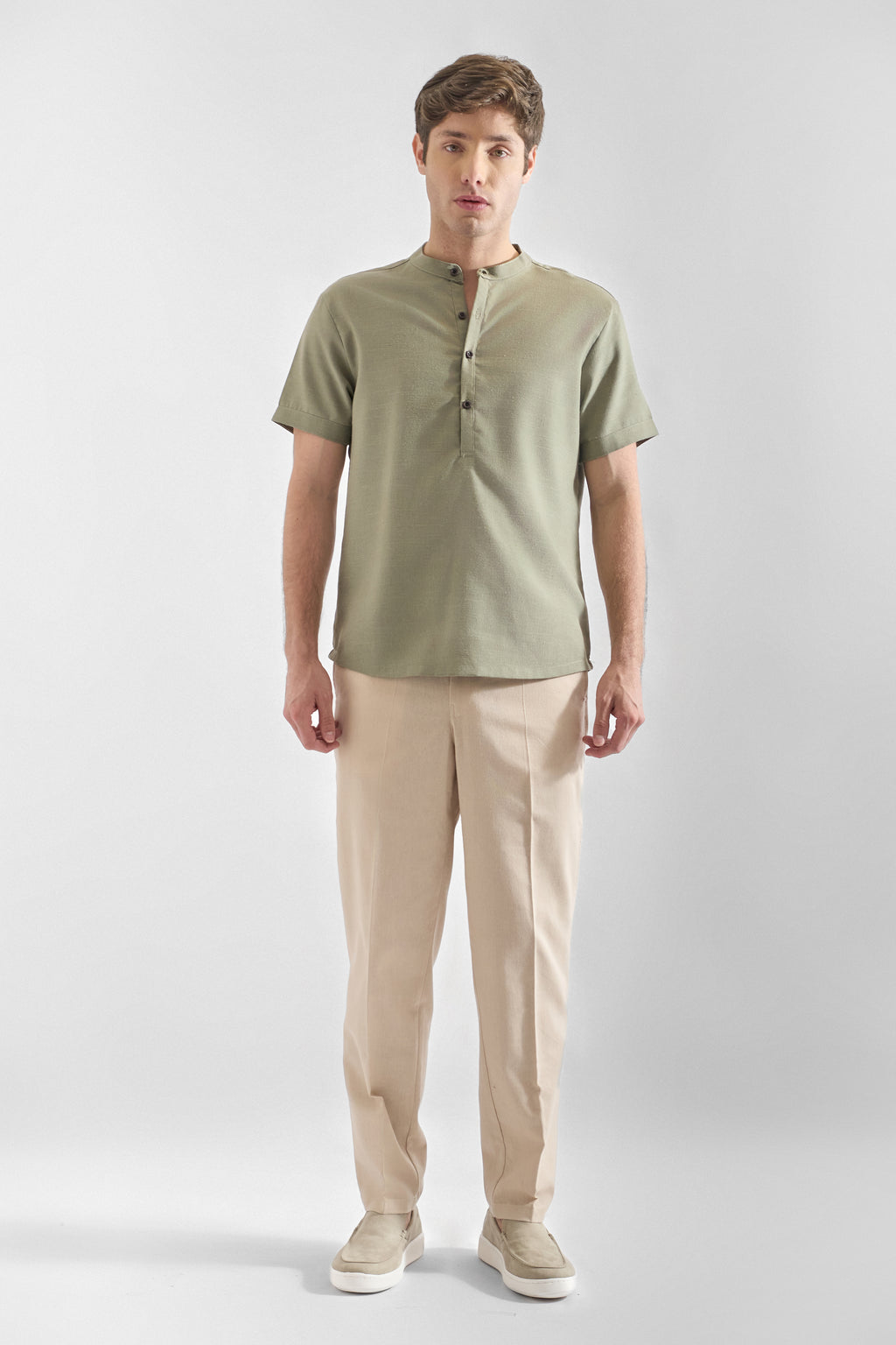 Polo de Lino - Mediterranean