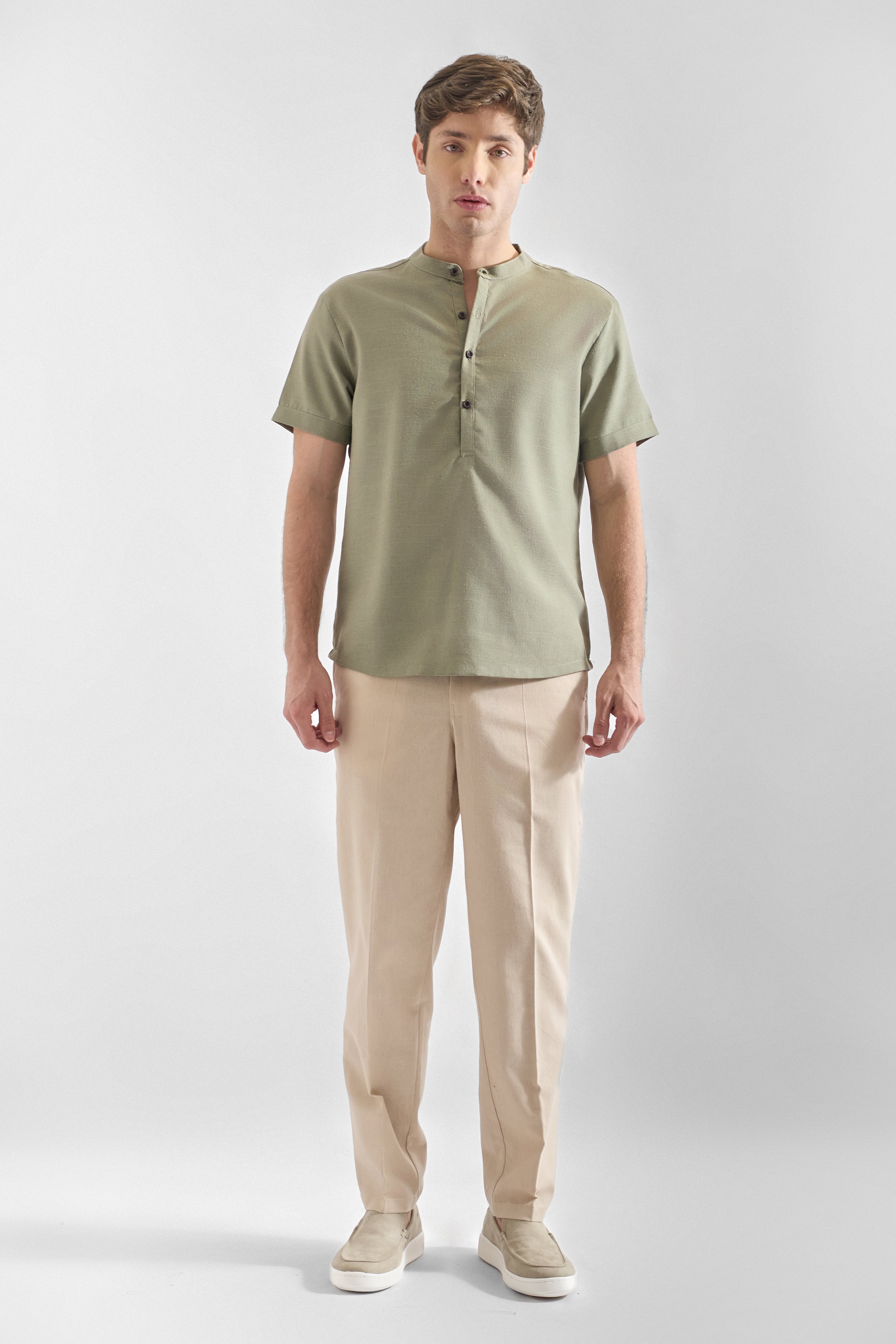 Polo de Lino - Mediterranean