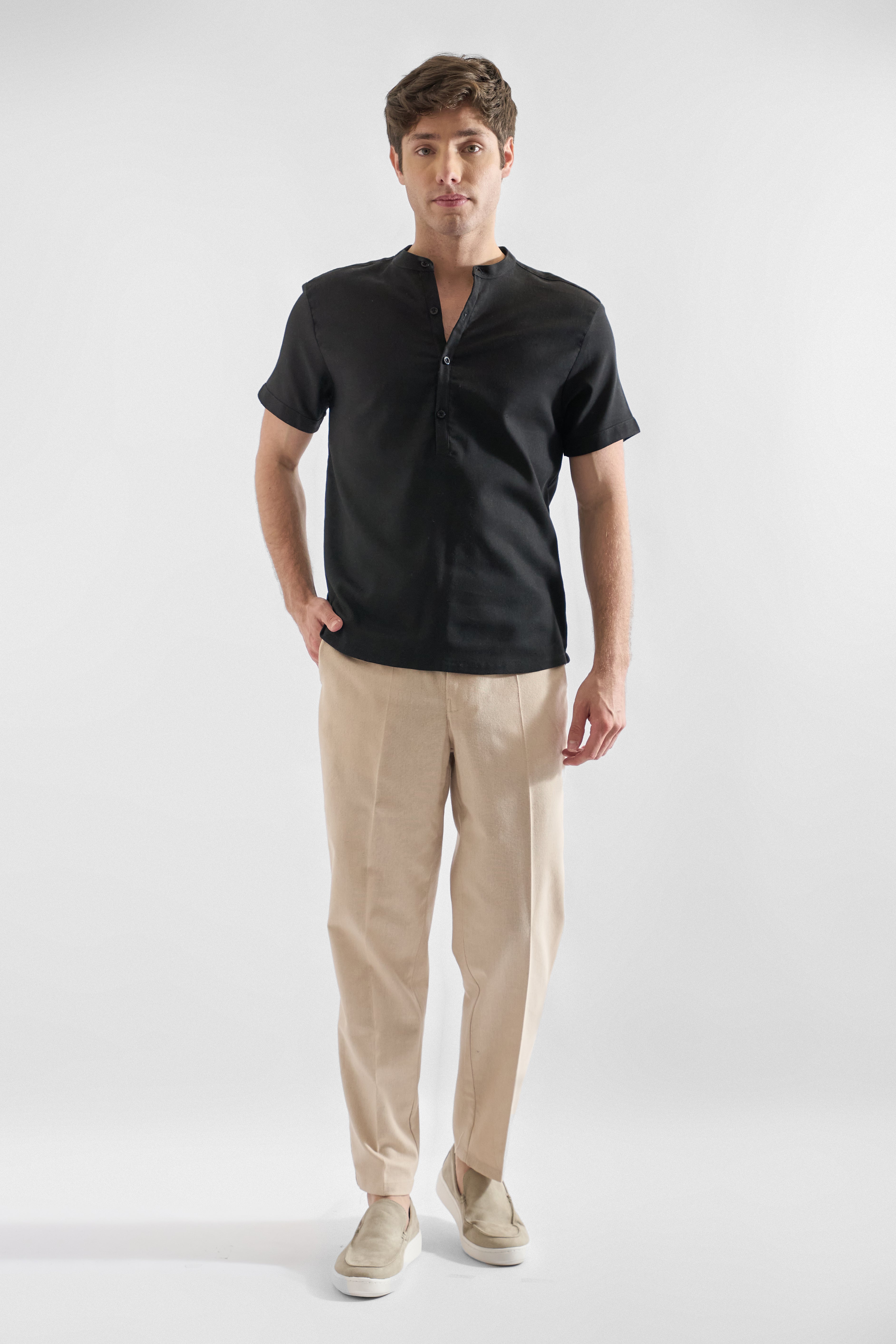 Polo de Lino - Mediterranean