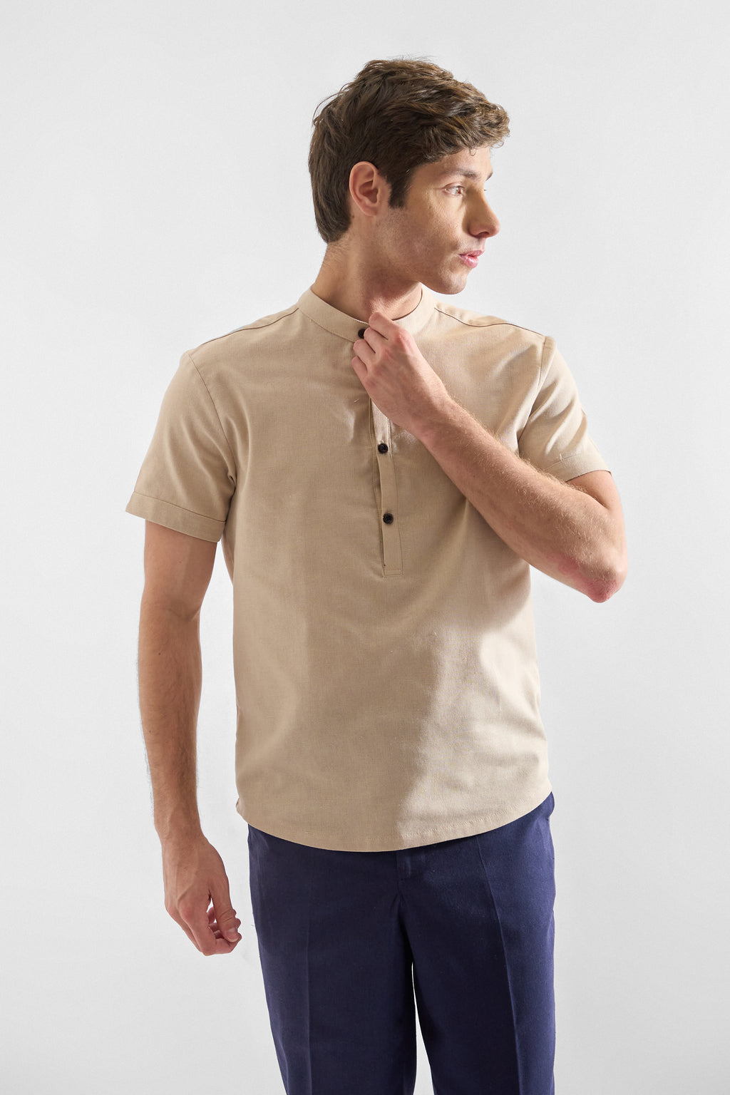 Polo de Lino - Mediterranean