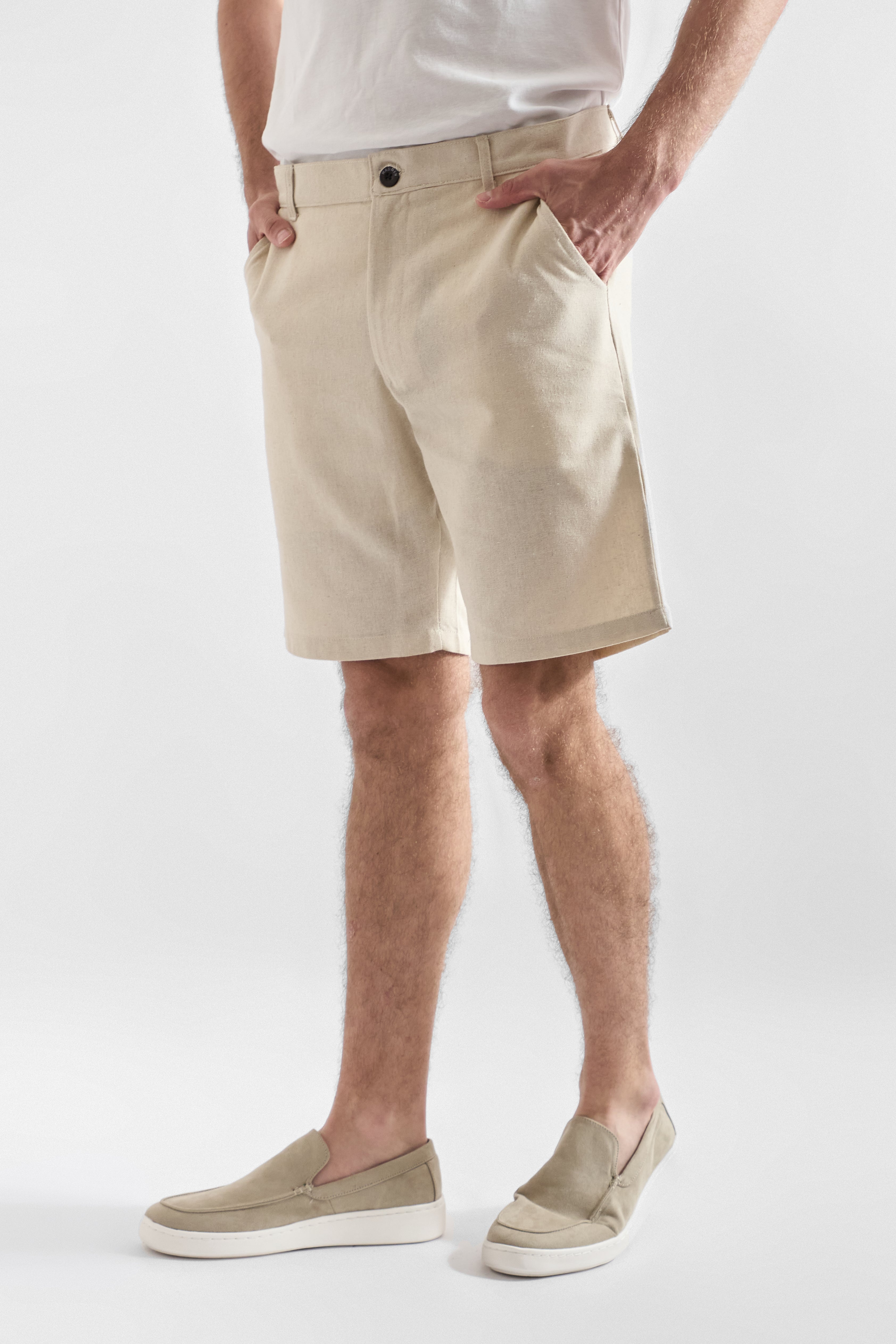 Shorts de Lino Mediterranean