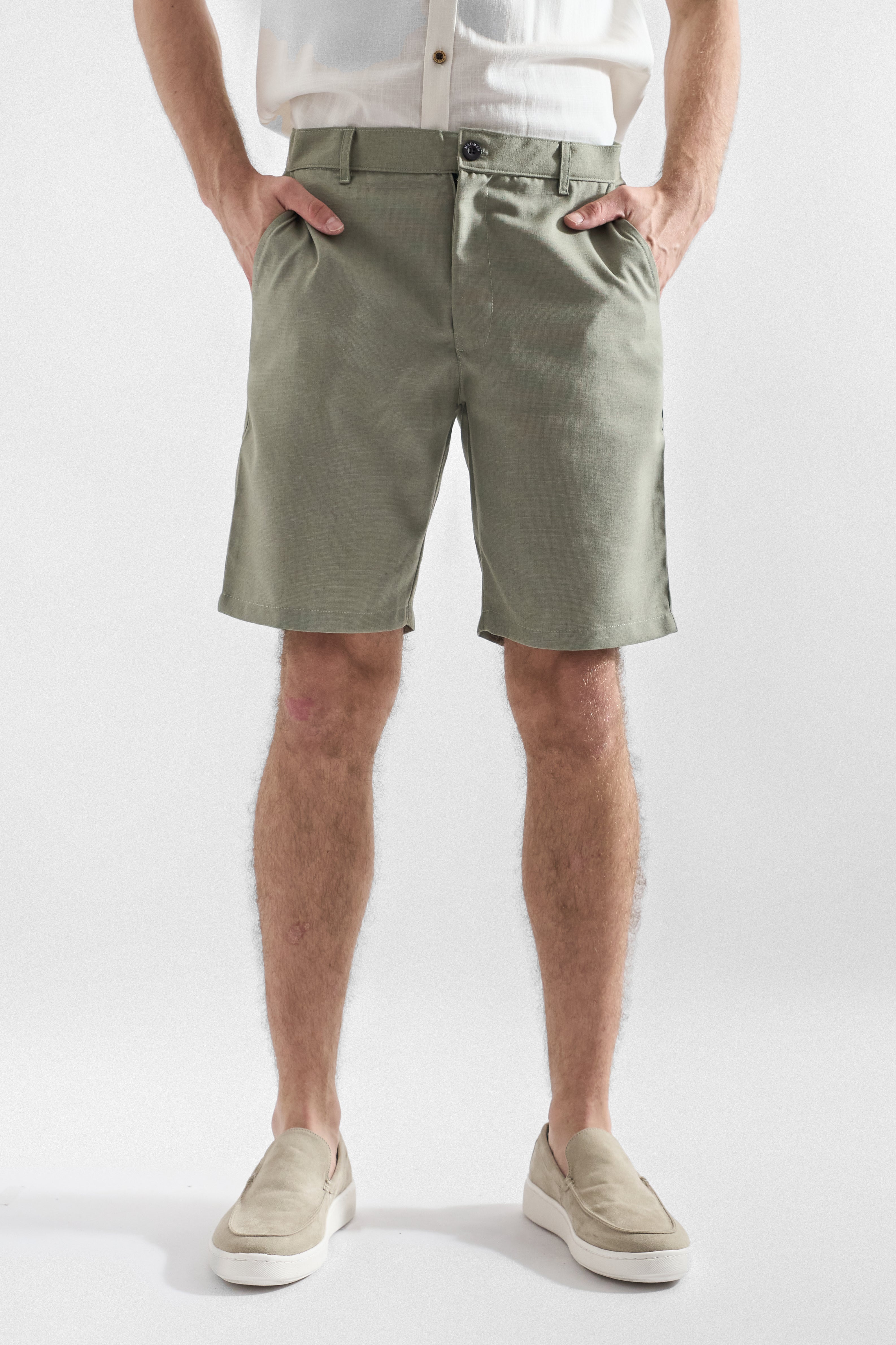 Shorts de Lino Mediterranean