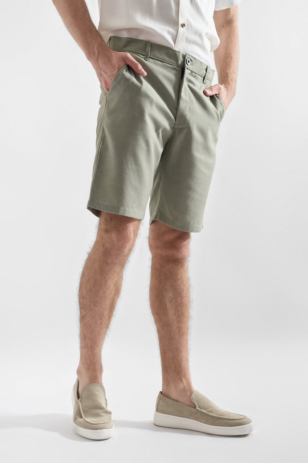 Shorts de Lino Mediterranean