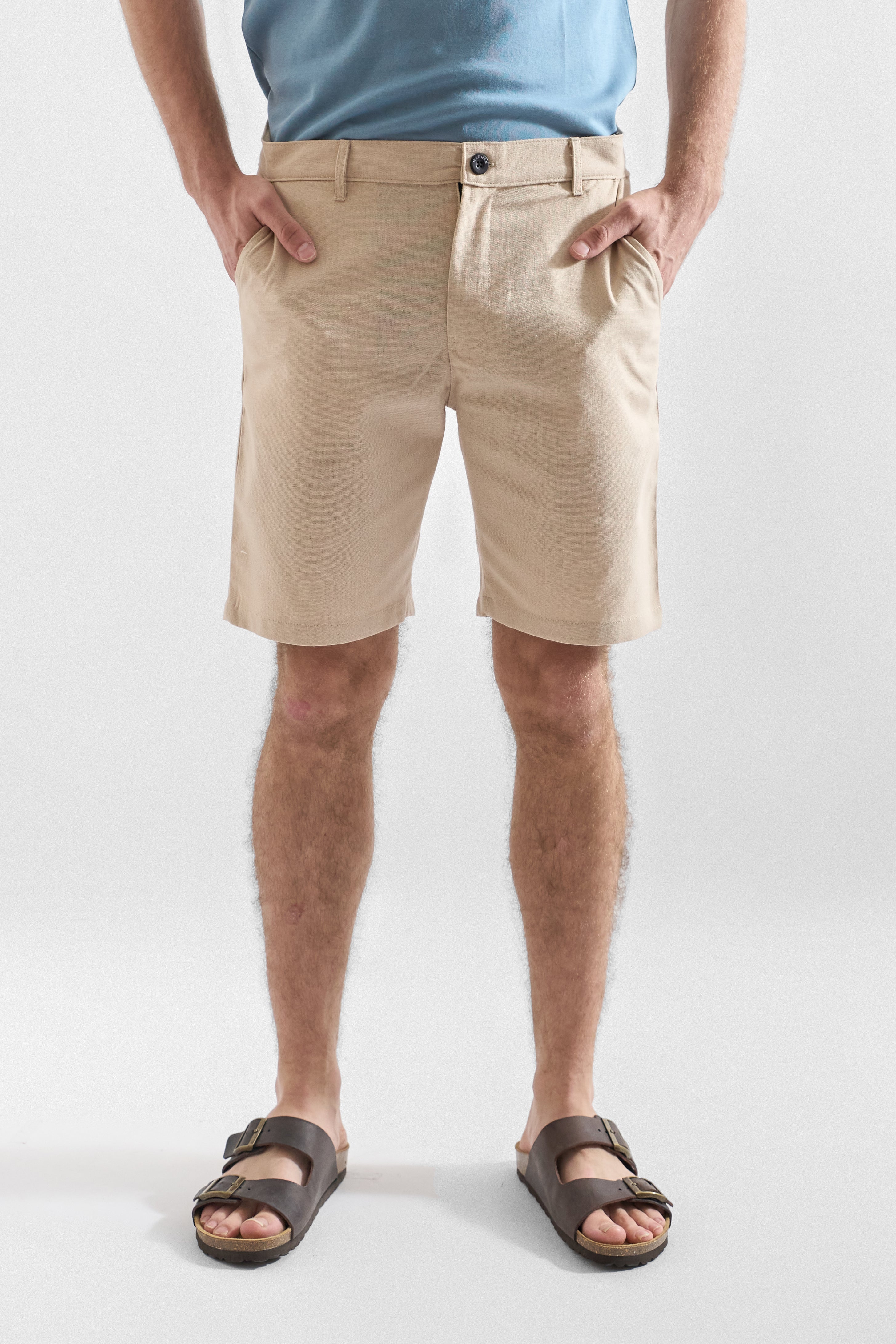 Shorts de Lino Mediterranean