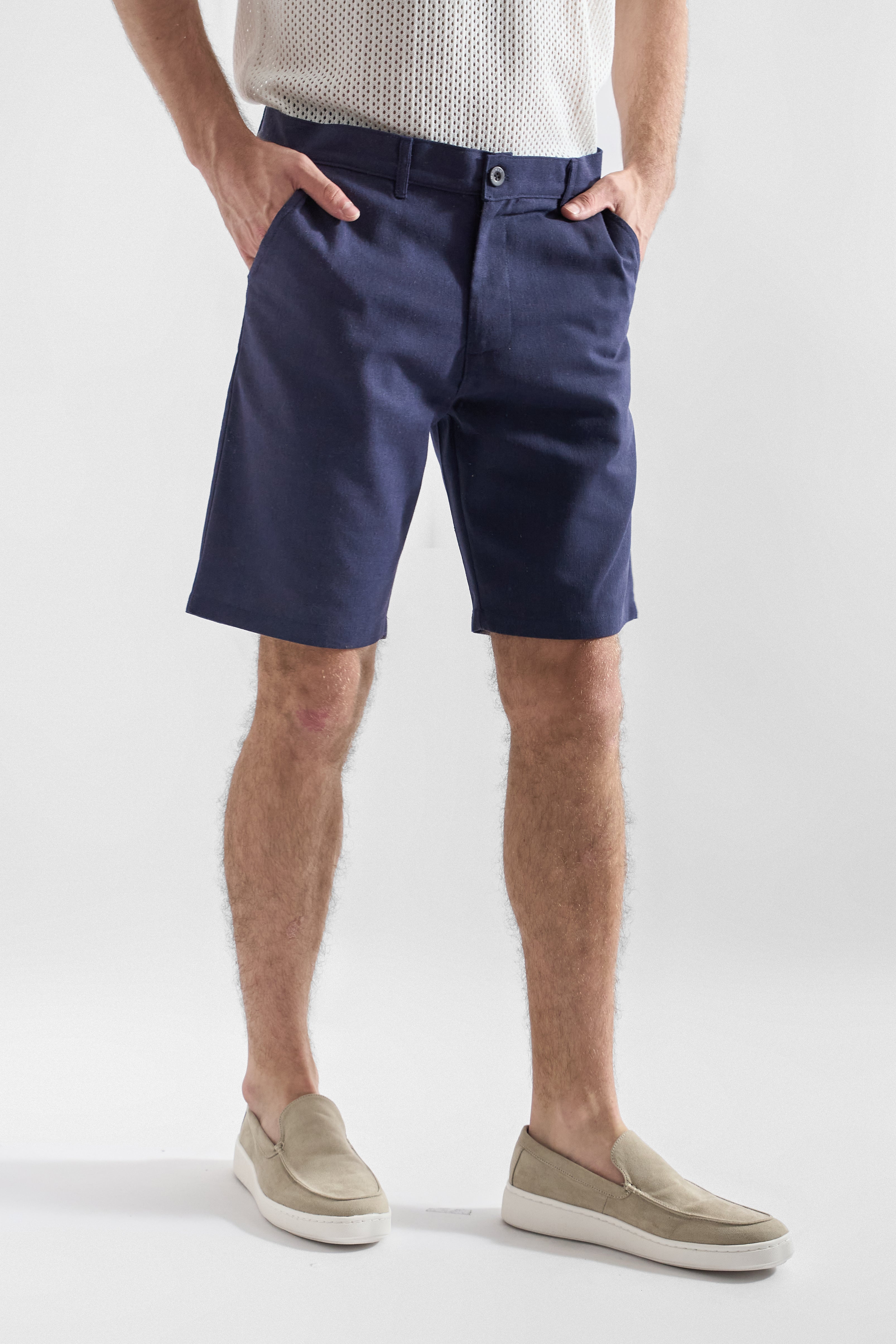 Shorts de Lino Mediterranean